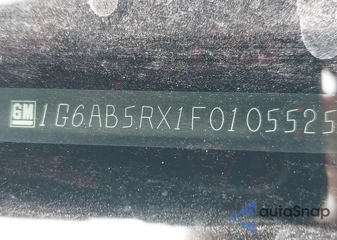 2015 Cadillac Ats Luxury из США, поврежденный, VIN 1G6AB5RX1F0105525